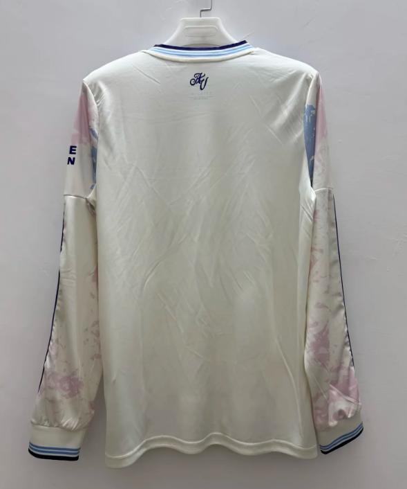 2025/2026 Long Sleeve Aston Villa Third Away Football Shirt 1:1