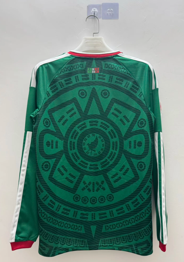2026 Long Sleeves Mexico Home Football Jersey 1:1