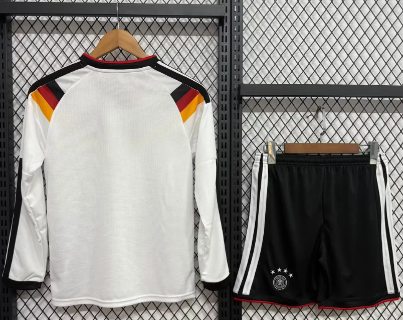 2026 Long Sleeve Germany Home Football Jersey 1:1 Kids Size