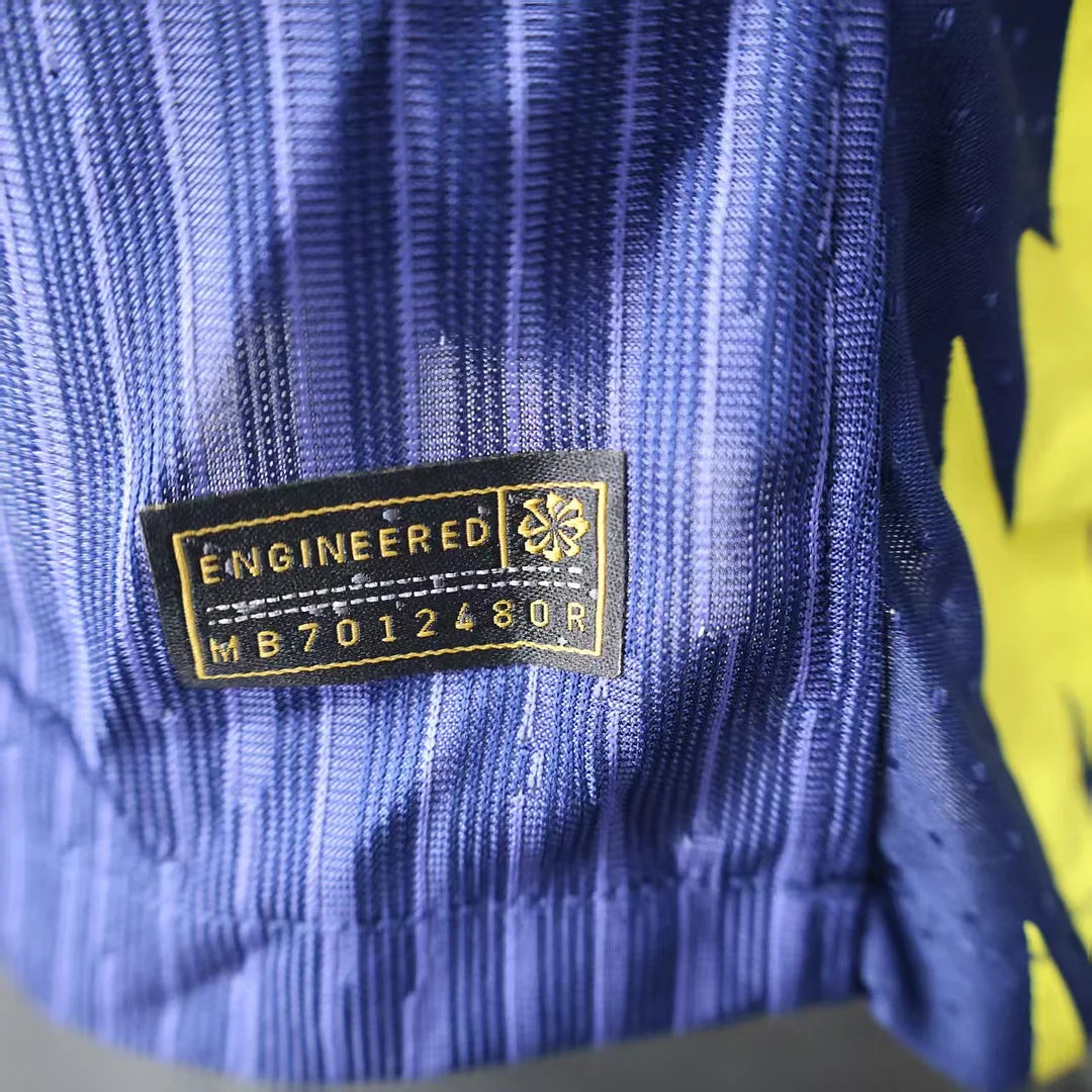 2025/2026 Long Sleeve Player Version Atletico Madrid Away Football Jersey 1:1