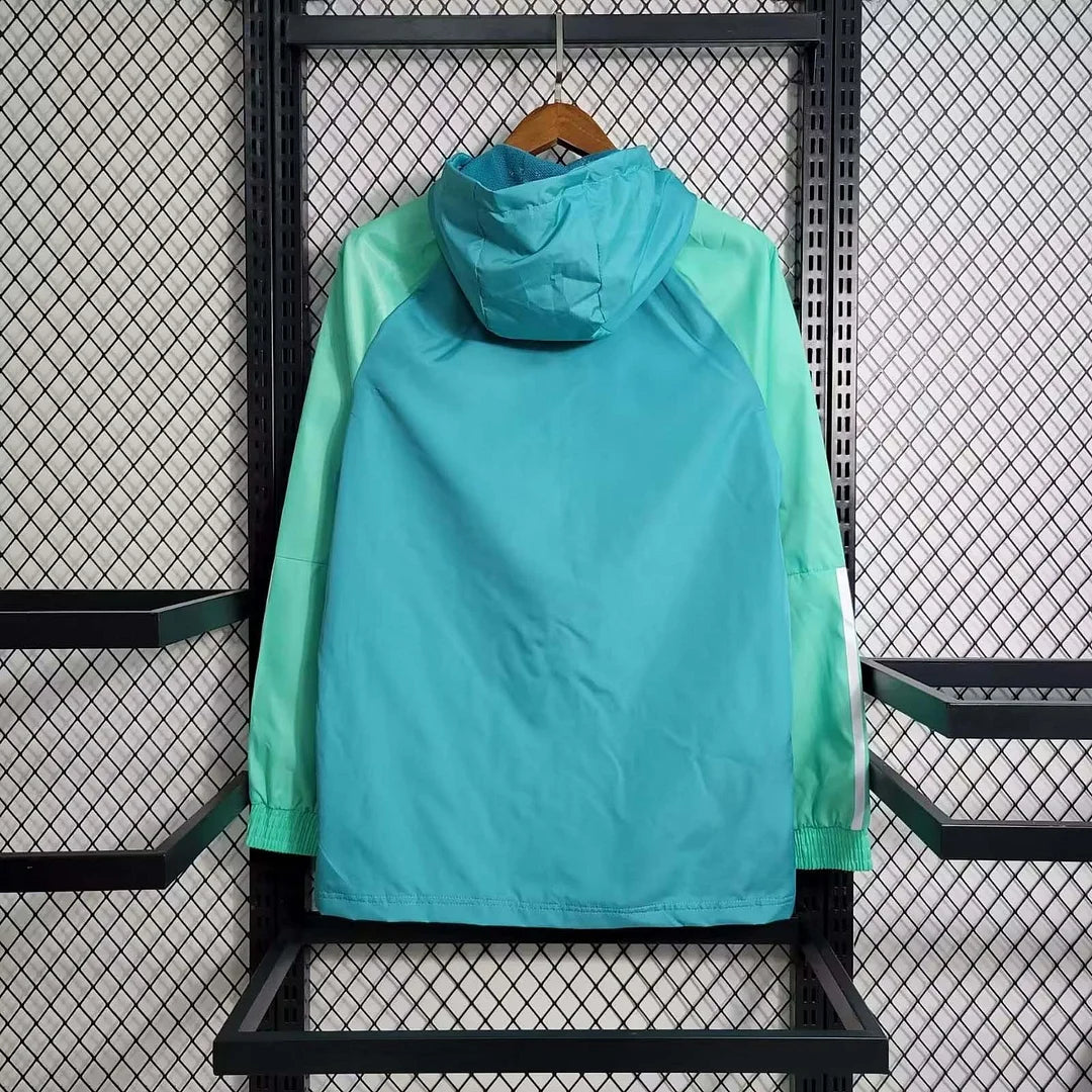 2023-2024 Arsenal Windbreaker Light green Soccer Jersey 1:1