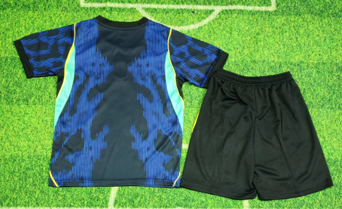 2026 Brazil Away Football Shirt 1:1 Kids Size