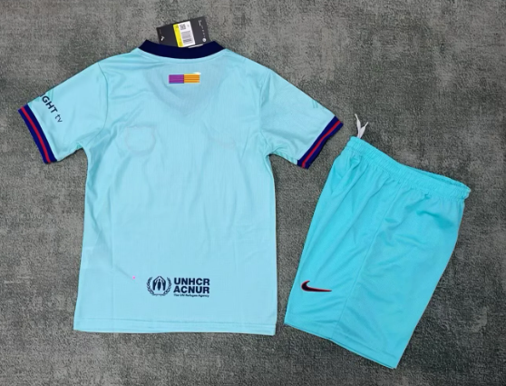 2026/2027 Barcelona Third Away Football Jersey 1:1 Kids Size