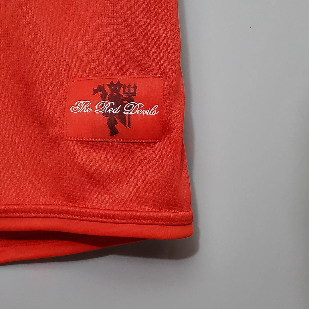 2007/2008 Retro Manchester United Home Champions League Edition Football Shirt 1:1