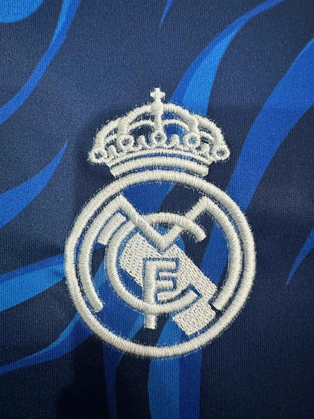 2025/2026 Real Madrid Training Wear Blue Football Jersey 1:1