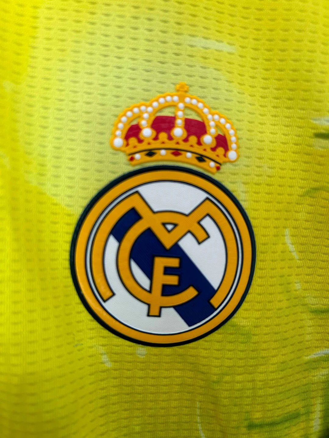2025/2026 Real Madrid Special Edition Yellow And Green Football Shirt 1:1