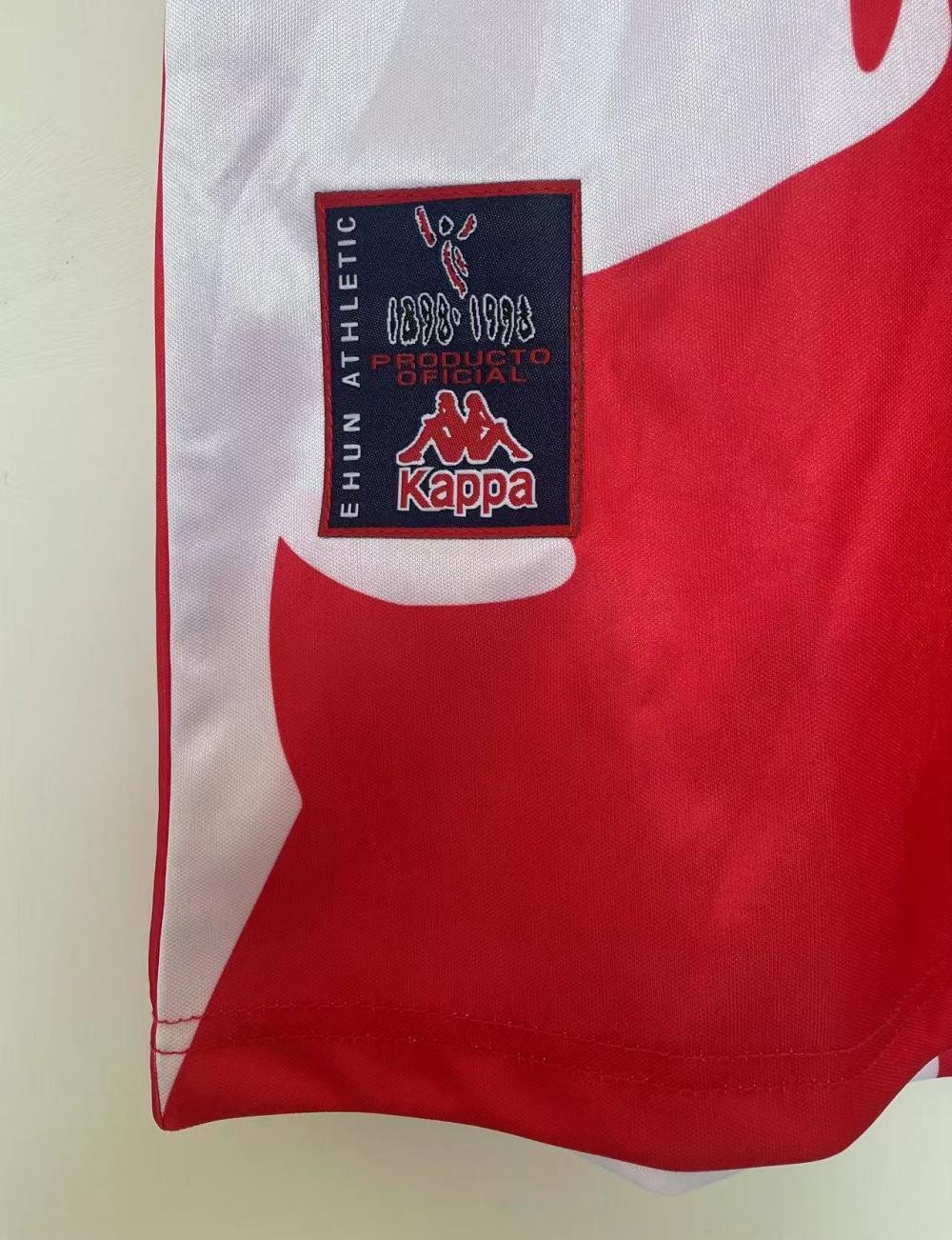 1997/1998 Retro Athletic Bilbao Home Football Shirt 1:1