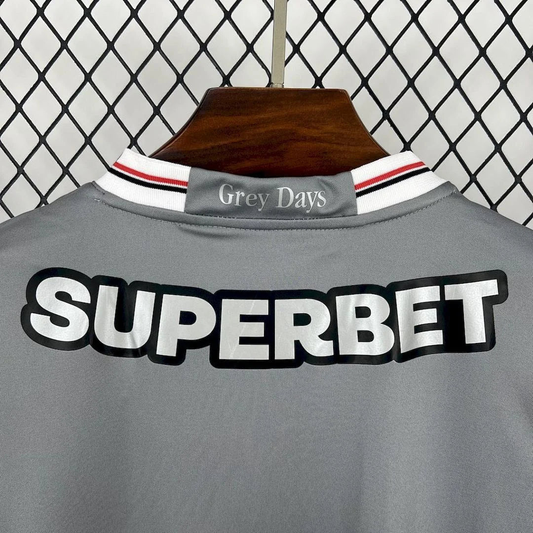 2025/2026 S?o Paulo Special Edition Grey Football Jersey 1:1
