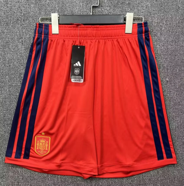 2026 Spain Home Football Shorts 1:1