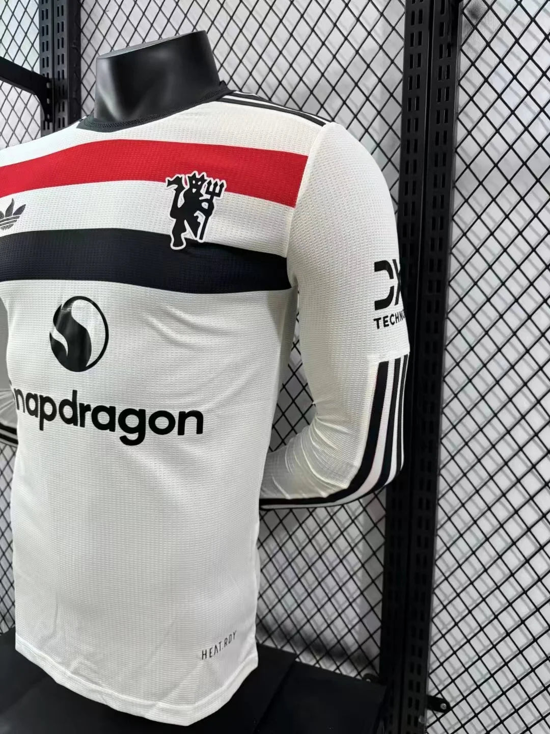 2024/2025 Player Version Manchester United Third Away Long Sleeve Football Shirt 1:1