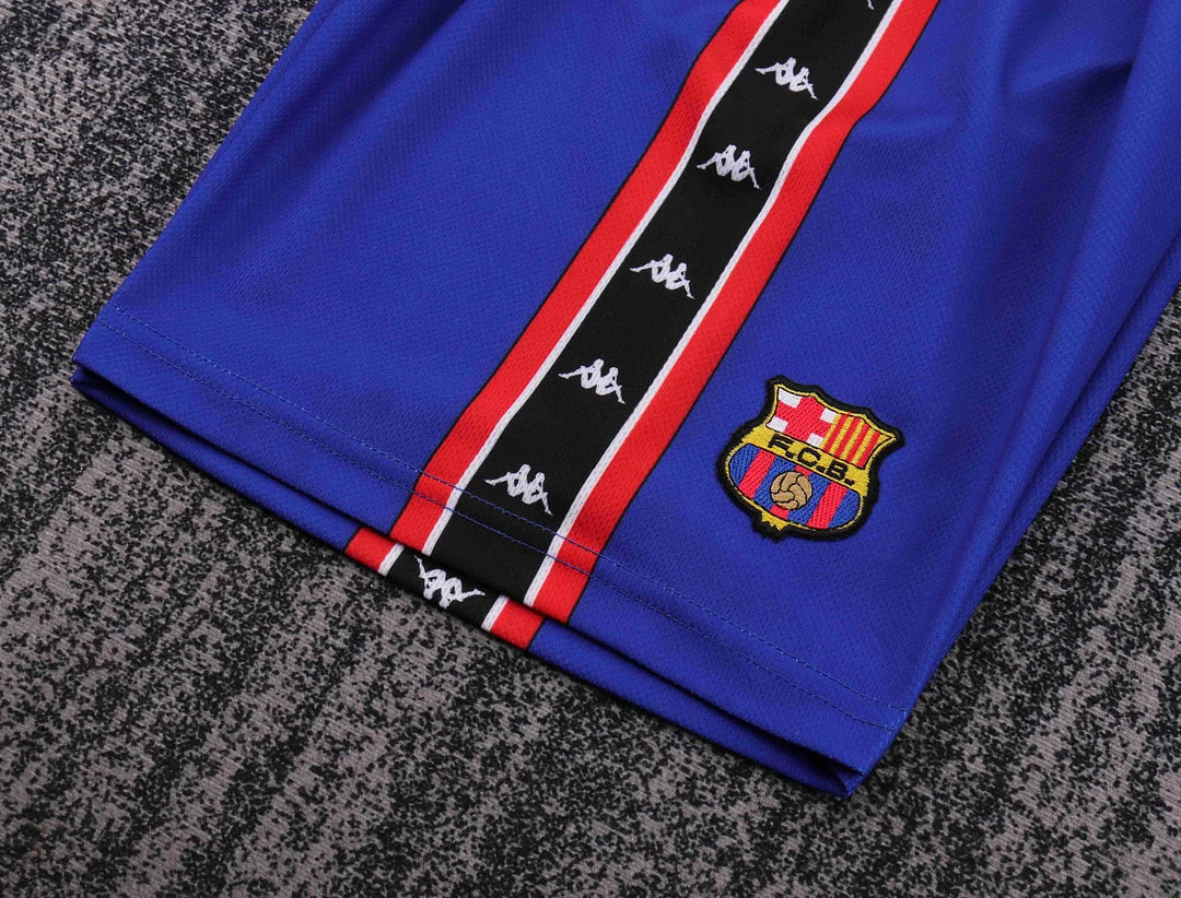 1997-1998 Retro Barcelona Home Football Shirt 1:1 Kids Size