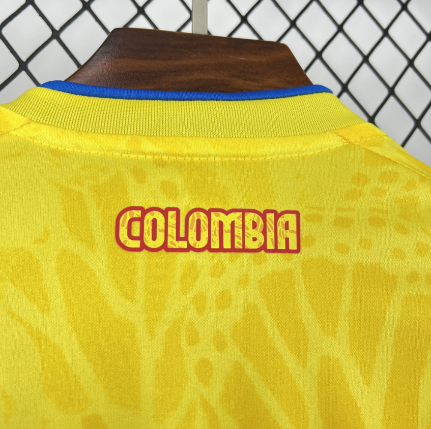 2026 Long Sleeve Colombia Home Football Jersey 1:1