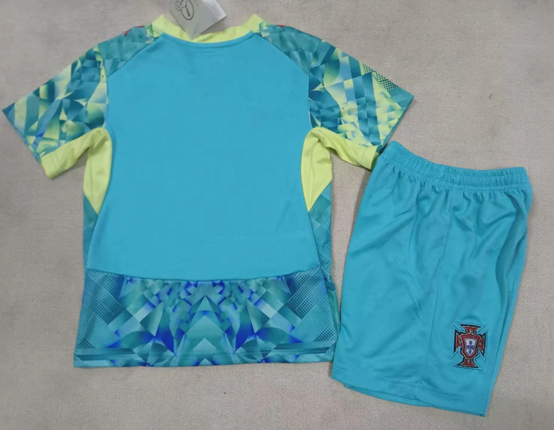 2026 Portugal Goalkeeper Football Jersey 1:1 Kids Size
