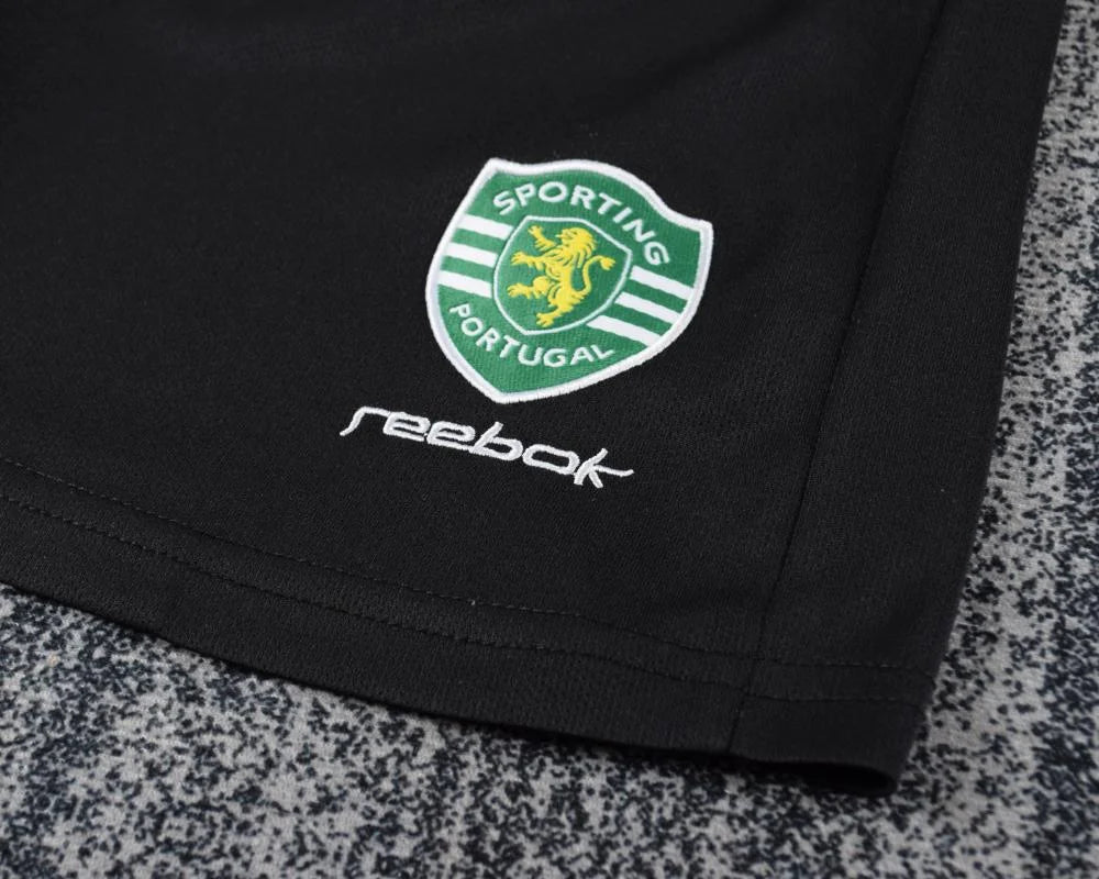 2001-2003 Retro Sporting Lisbon Home Football Jersey Shirt 1:1 Kids Size