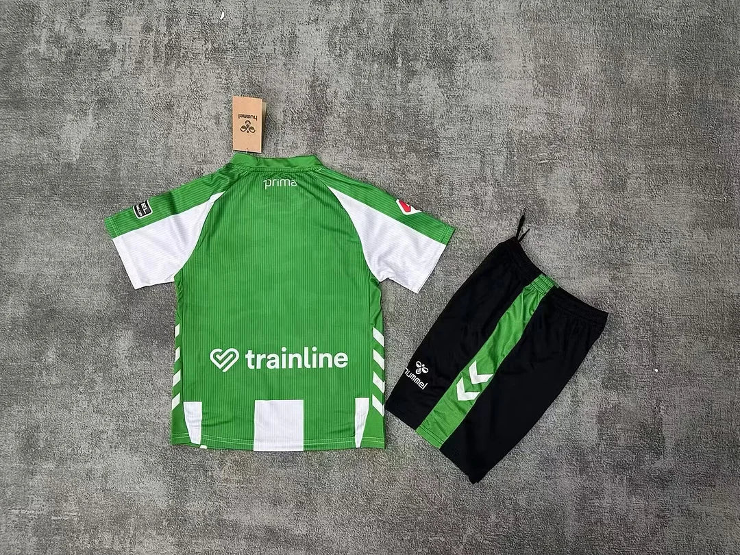 2025/2026 Real Betis Home Football Shirt 1:1 Quality Kids Size