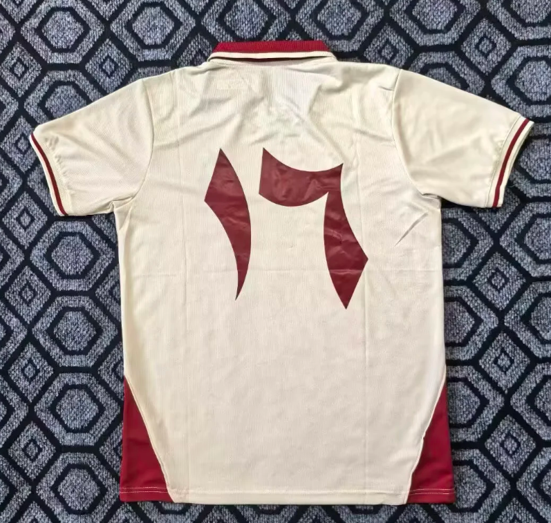 2025/2026 Palestine Yellow Red Collar Football Shirt 1:1