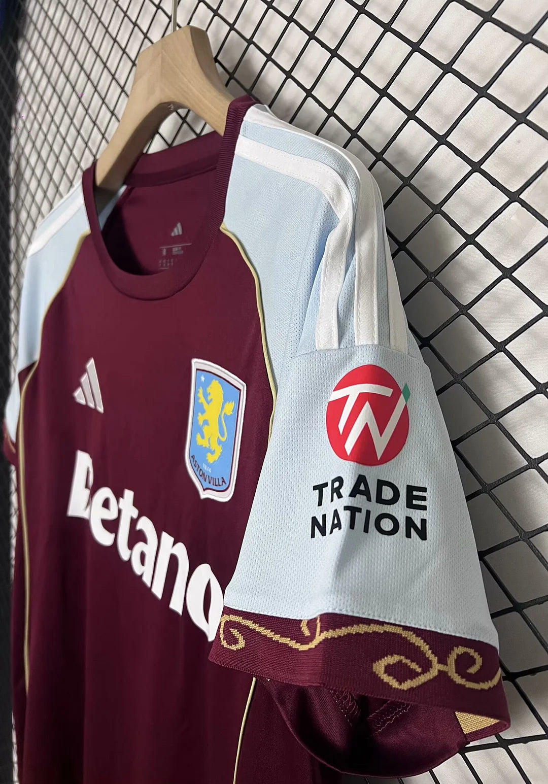 2025/2026 Aston Villa Home Football Shirt 1:1