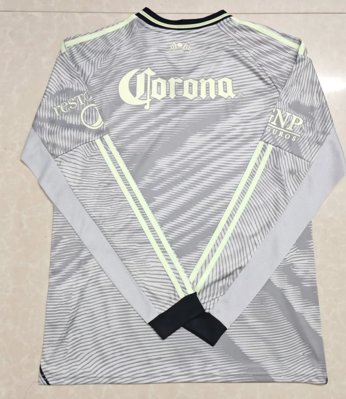 2025/2026 Long Sleeve Club Am¨¦rica Third Away Football Shirt 1:1
