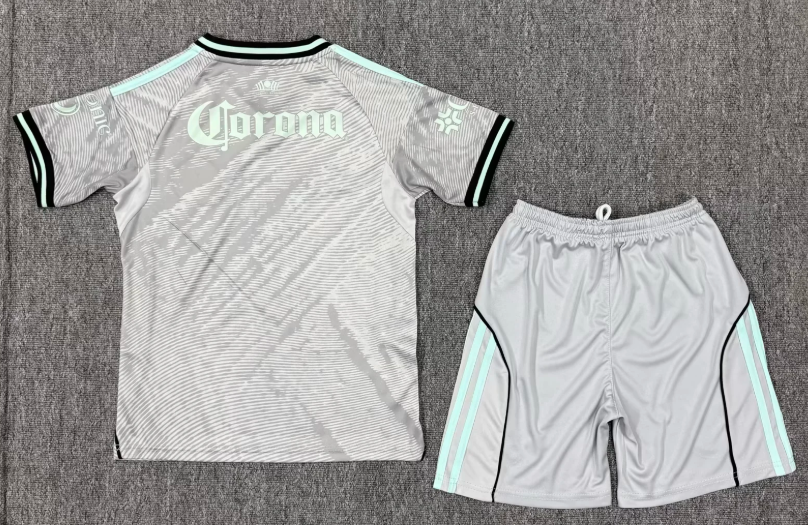 2025/2026 Club Am¨¦rica Third Away Football Shirt 1:1 Kids Size