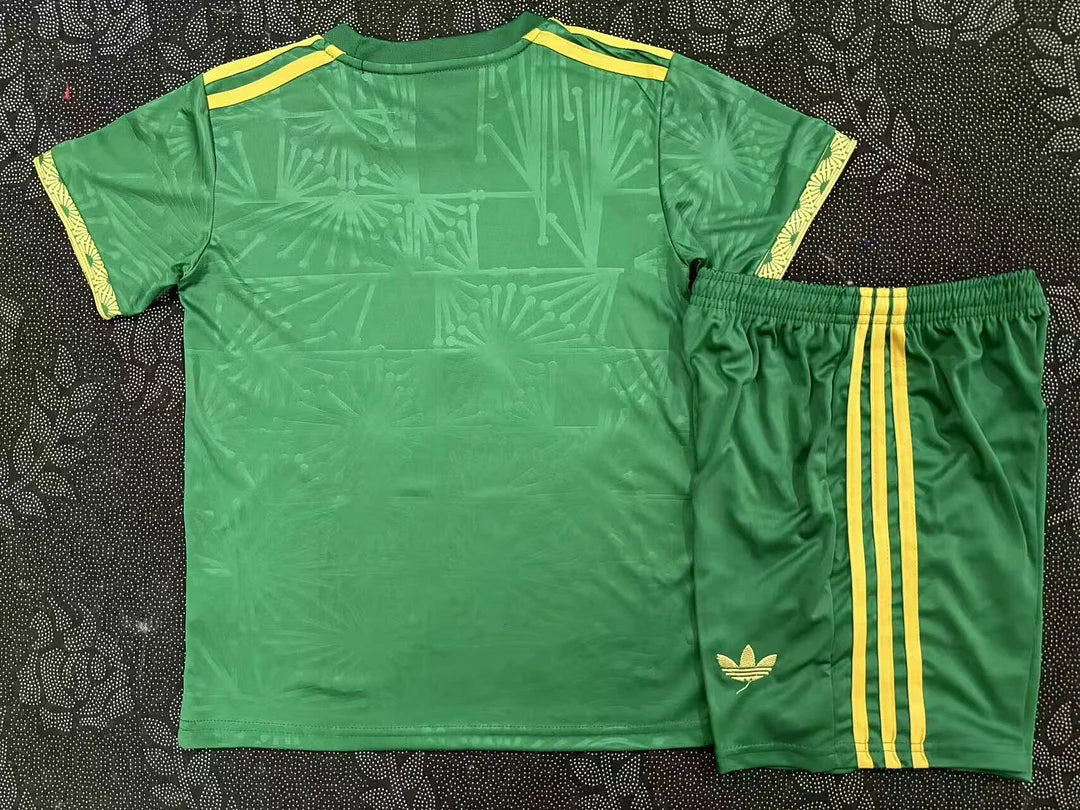 2025/2026 Mexico National Special Edition Green Football Shirt 1:1 Kids Size