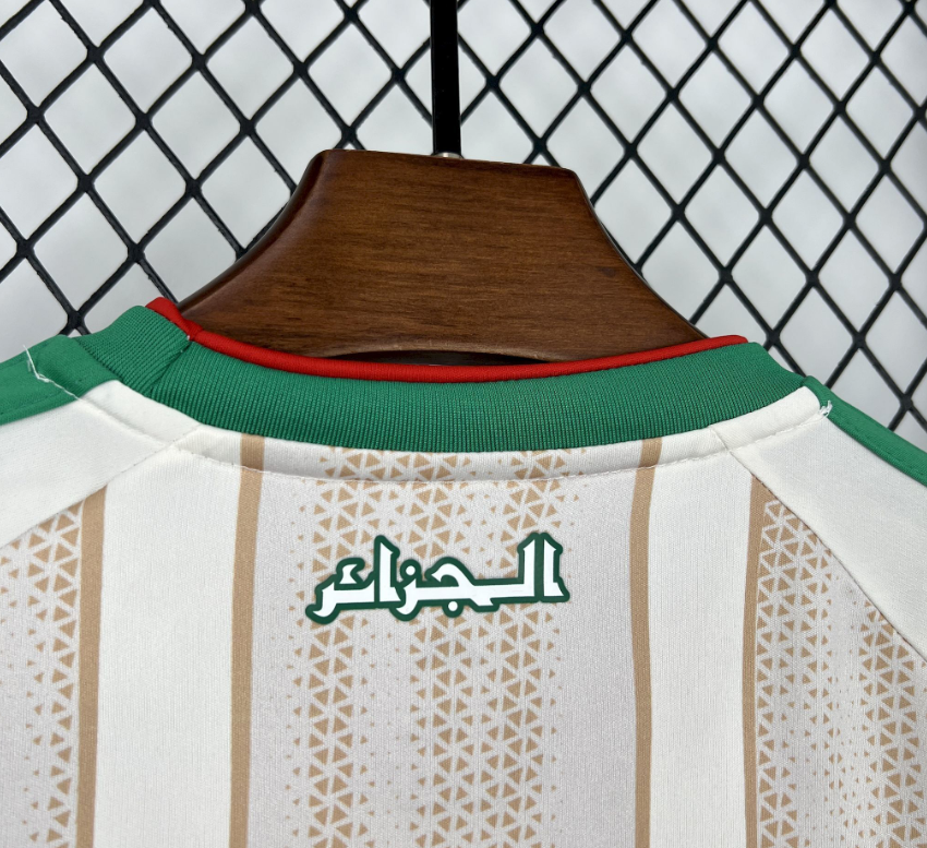 2026 Algeria National Team Home Football Jersey 1:1 Kids Size