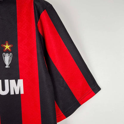 1989/1990 Retro AC Milan Home Football Shirt 1:1