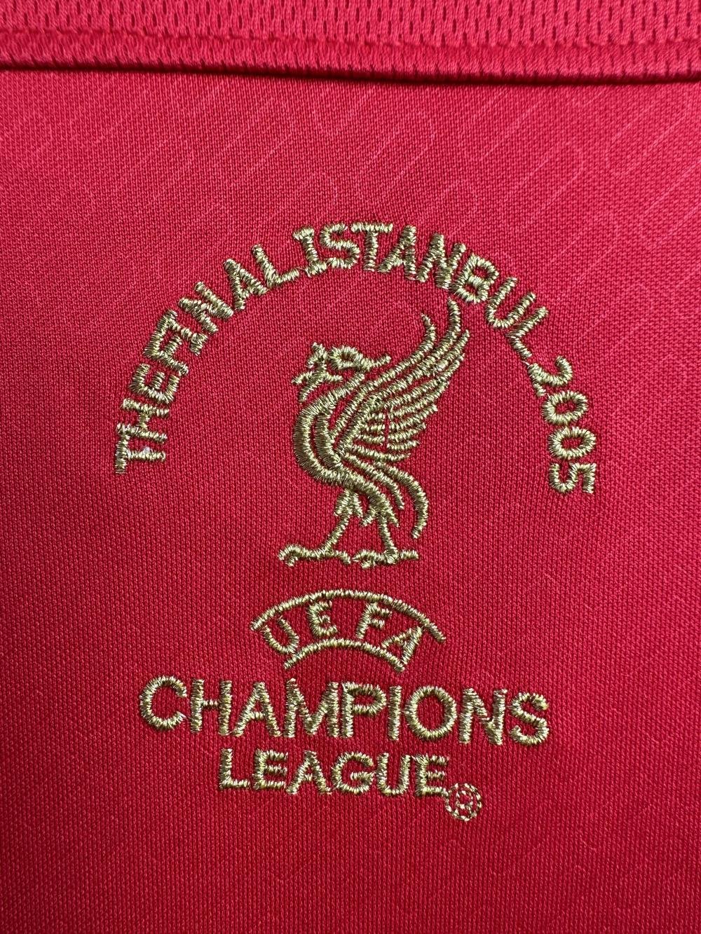 2004/2005 Retro Liverpool FC Home Football Jersey Long Sleeve 1:1