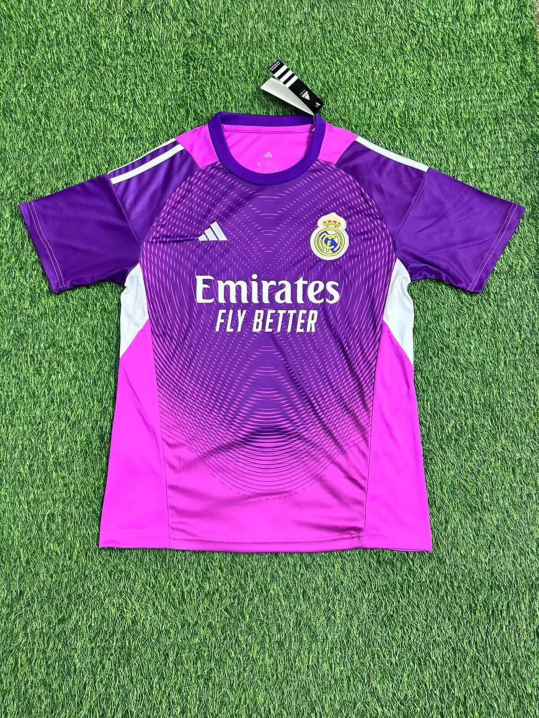 2025/2026 Real Madrid Goalie Purple Football Shirt 1:1