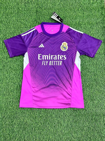 2025/2026 Real Madrid Goalie Purple Football Shirt 1:1