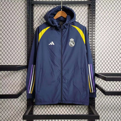 2023 Real Madrid Windbreaker Navy blue Soccer Jersey 1:1
