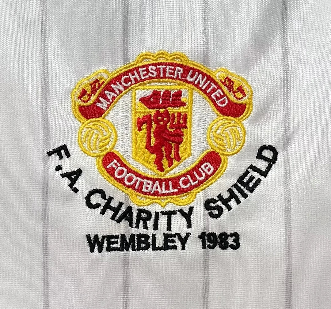1983/1984 Retro Manchester United Away Football Shirt 1:1