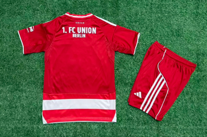 2025/2026 FC Union Berlin Home Football Shirt 1:1 Kids Size