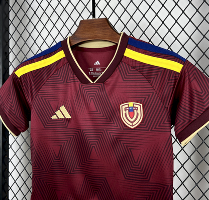 2026 Venezuela National Team Home Football Shirt 1:1 Kids Size
