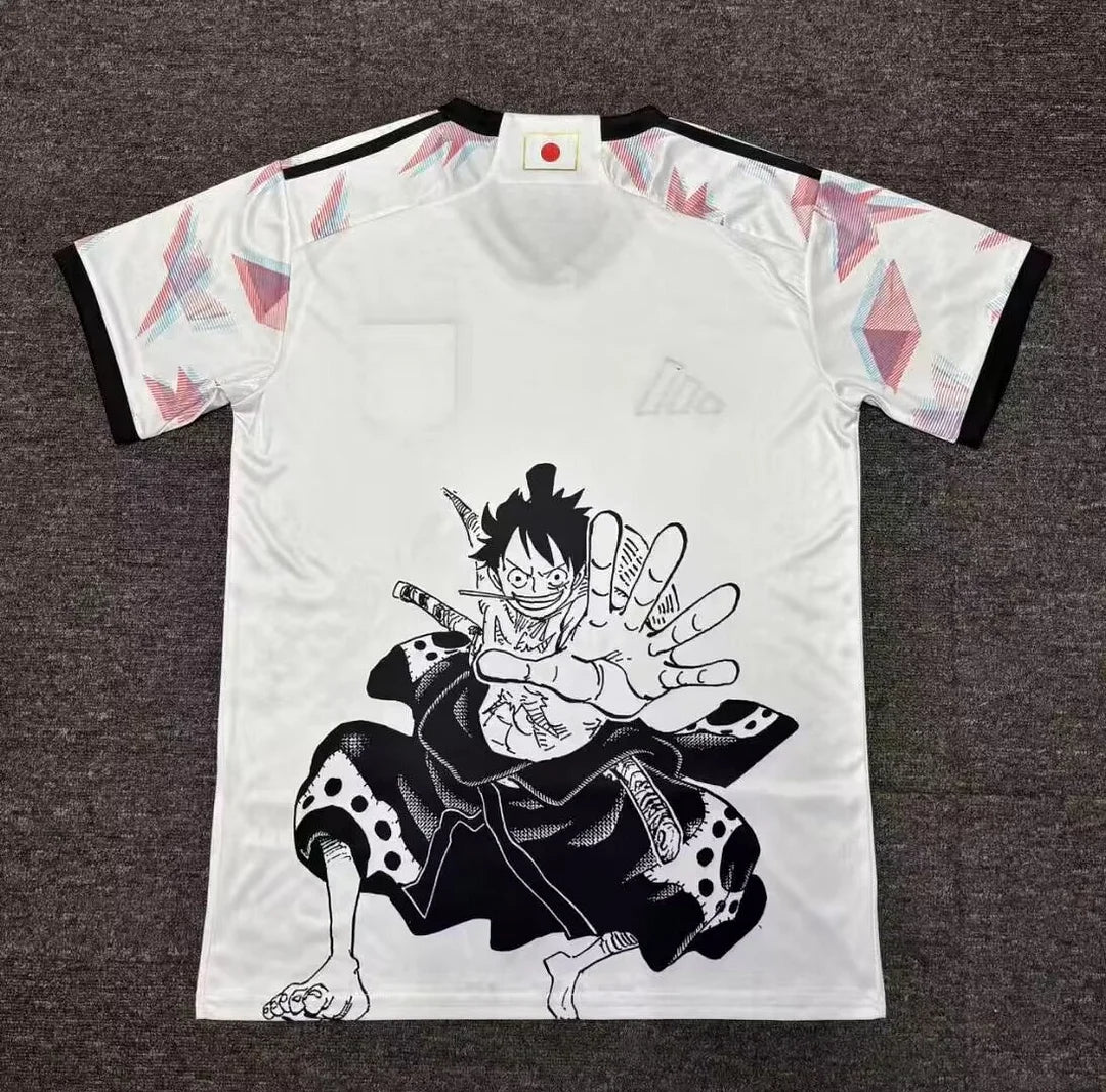 2024/2025 One Piece Japan One Piece Taro White Football Jersey 1:1