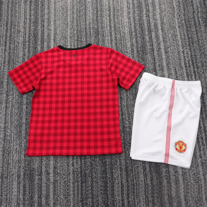 2012/2013 Retro Manchester United Home Football Shirt 1:1 Kids Size