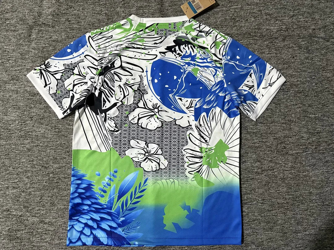 2025/2026 Brazil Parrot blue and green Football Shirt 1:1