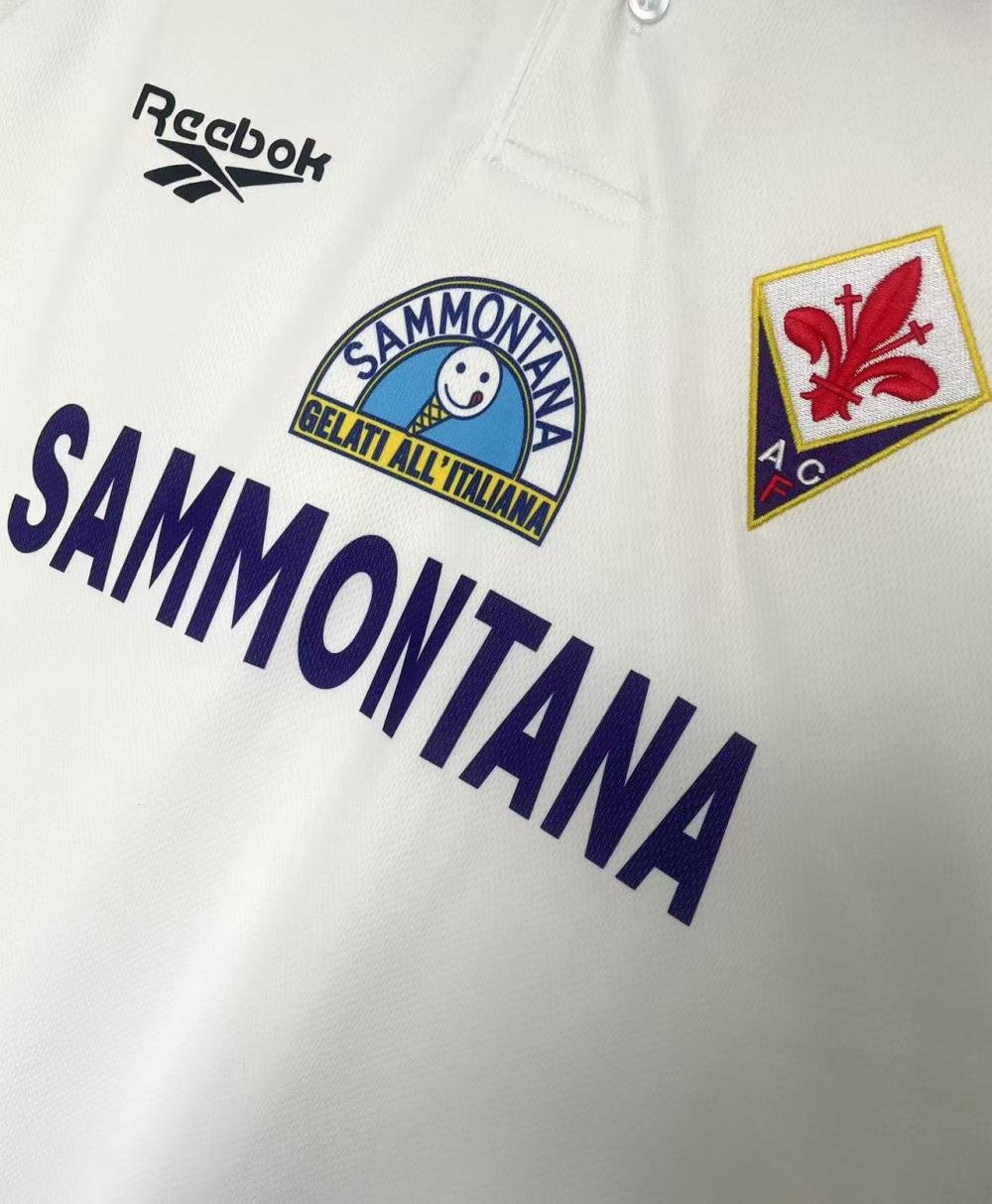 1995/1996 Retro Fiorentina Away Soccer Jersey 1:1