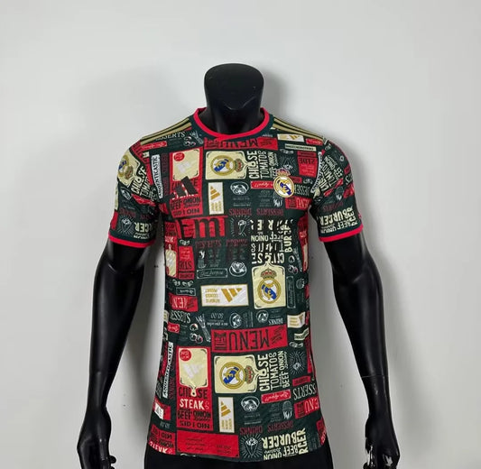 2025/2026 Player Version Real Madrid Commemorative Edition Football Jersey 1:1