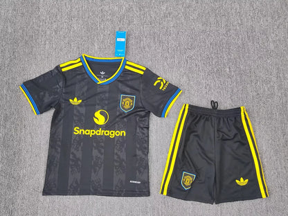 2025/2026 Manchester United Third Away Football Shirt 1:1 Kids Size
