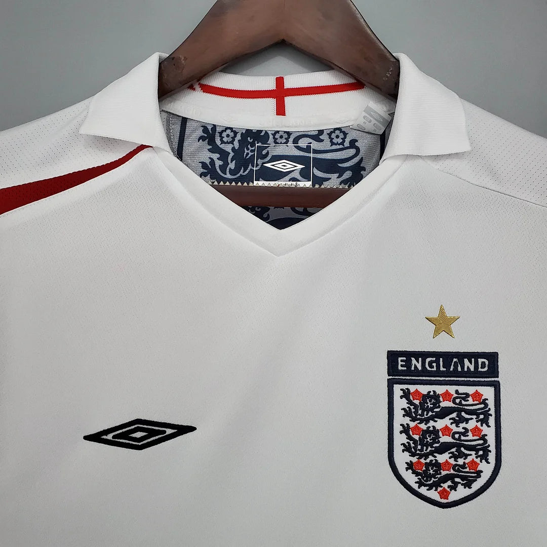 2006 Retro England Home Soccer Jersey 1:1
