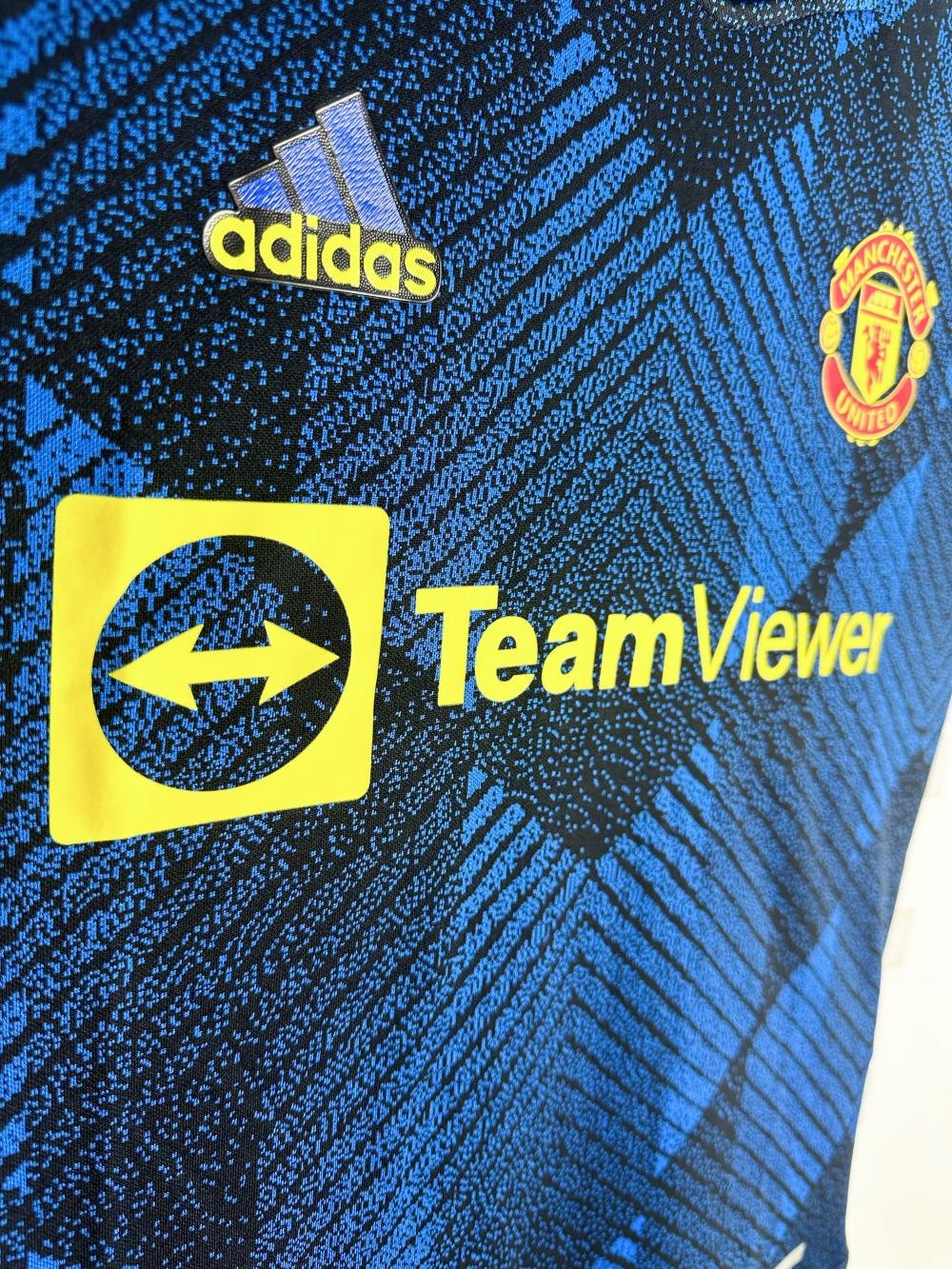 2021-2022 Retro Manchester United Third Away Football Shirt 1:1