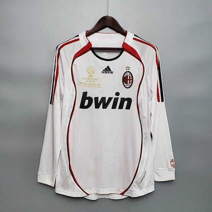 2006/2007 Retro Long Sleeve AC Milan Away Football Shirt 1:1