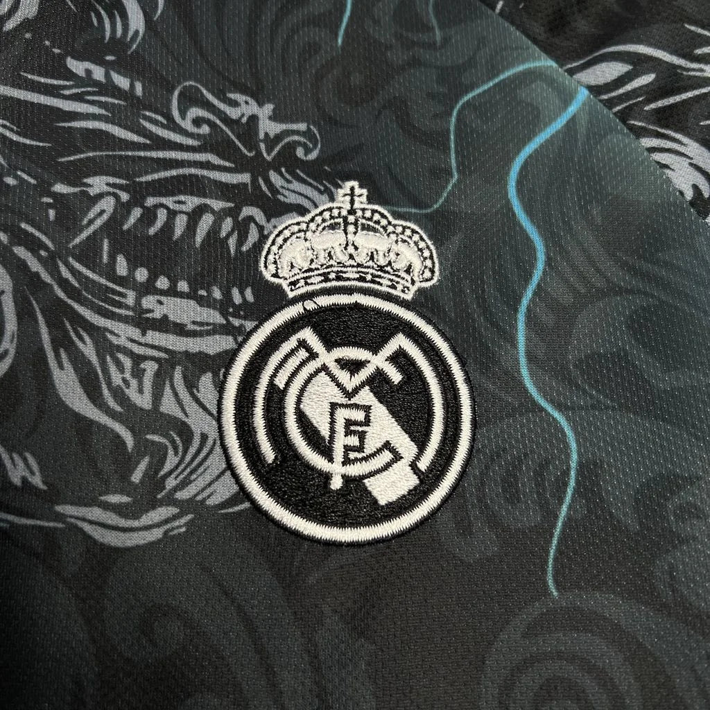 2024/2025 Real Madrid Black Dragon Jersey 1:1
