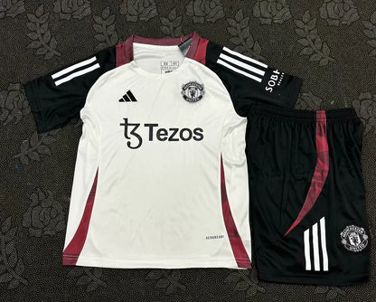 2025/2026 Manchester United Training clothes Football Shirt 1:1 Kids Size