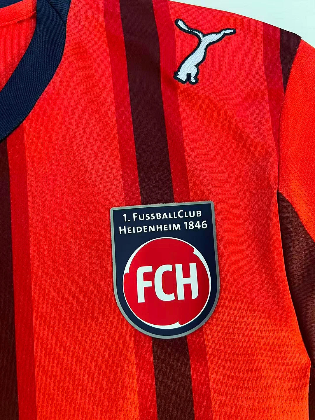 2025-2026 FC Heidenheim Home Football Jersey 1:1