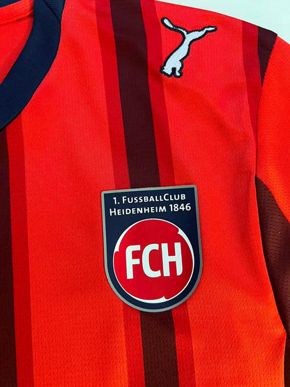 2025-2026 FC Heidenheim Home Football Jersey 1:1