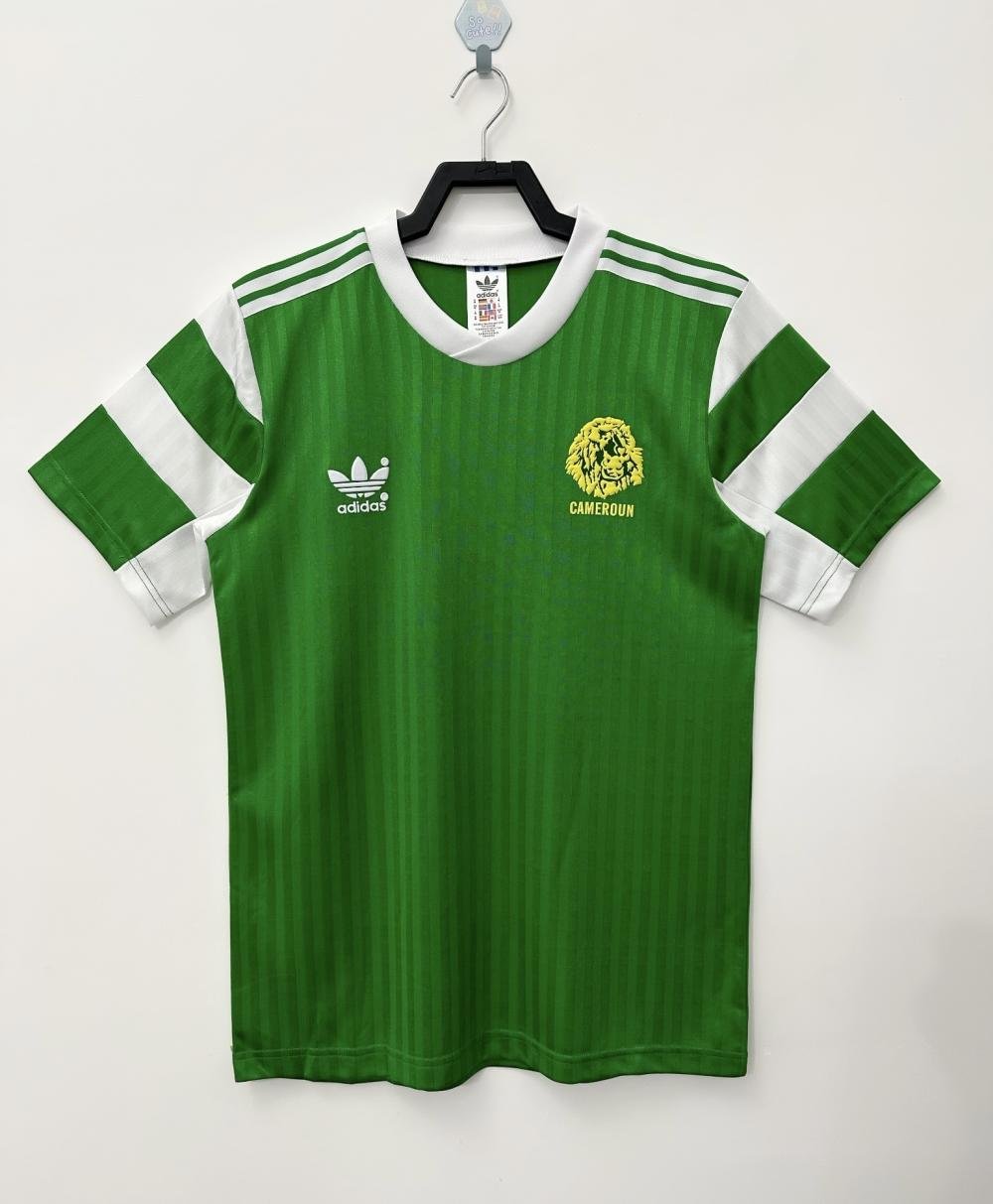 1990 Retro Cameroon Home Football Shirt 1:1