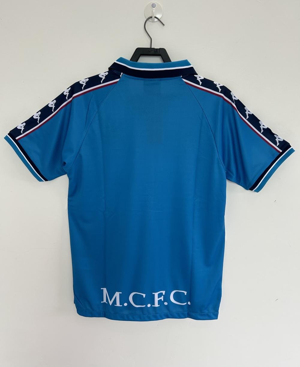 1997-1998 Retro Manchester City Home Football Shirt 1:1