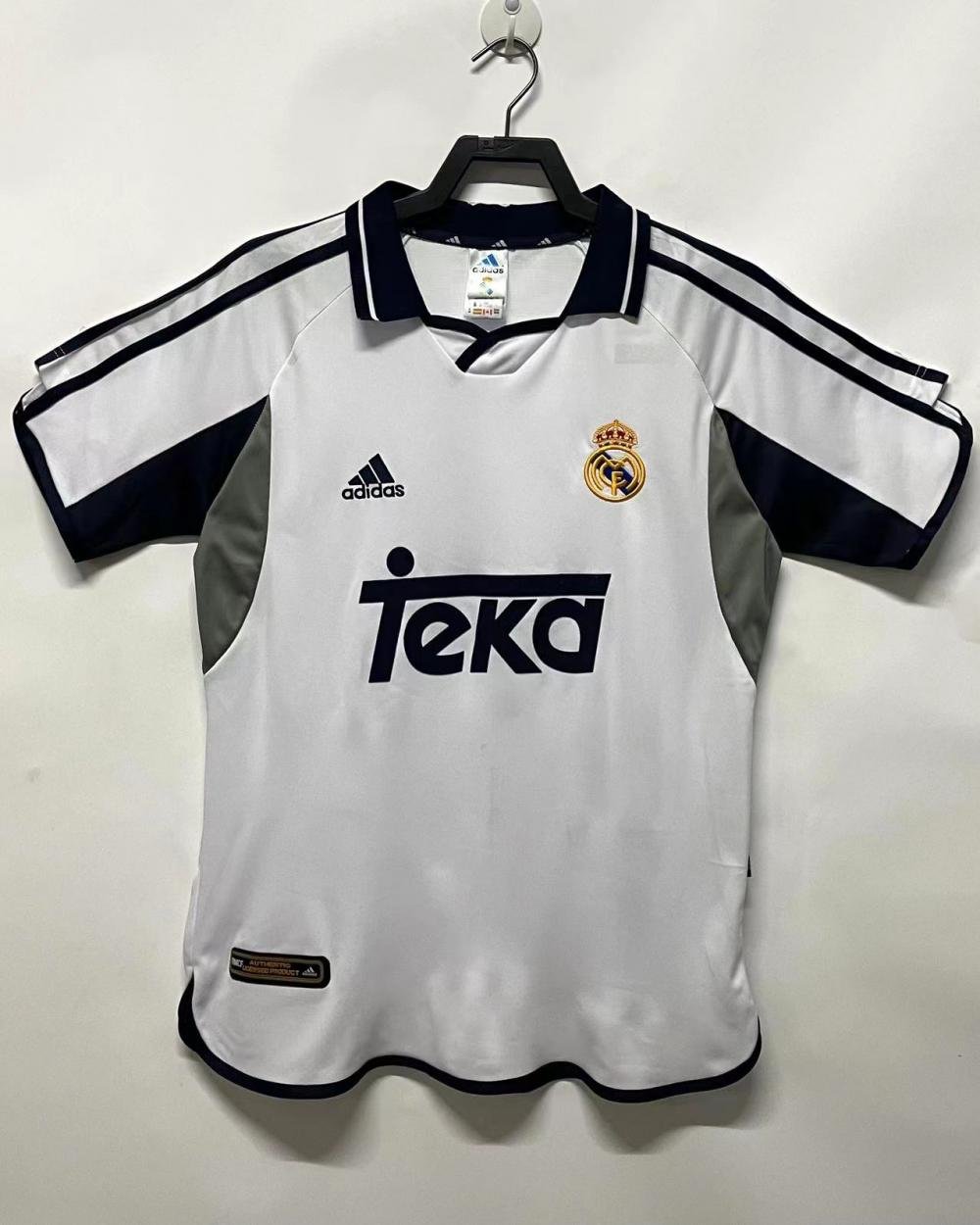 2000/2001 Retro Real Madrid Home Soccer Jersey 1:1
