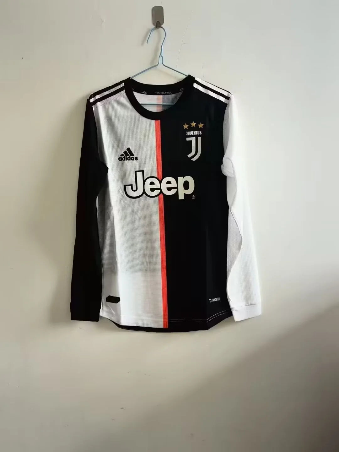 2019/2020 Retro Long Sleeve Juventus Home Football Shirt 1:1